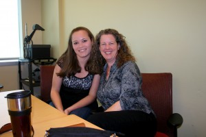 Photo of Anna-Michelle McSorley and mentor