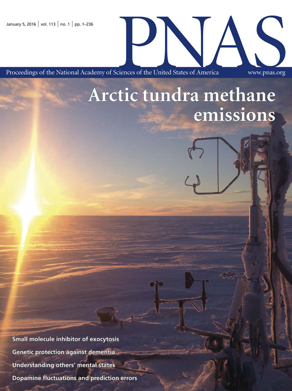 Published in PNAS: Cold season emissions dominate the Arctic tundra methane budget